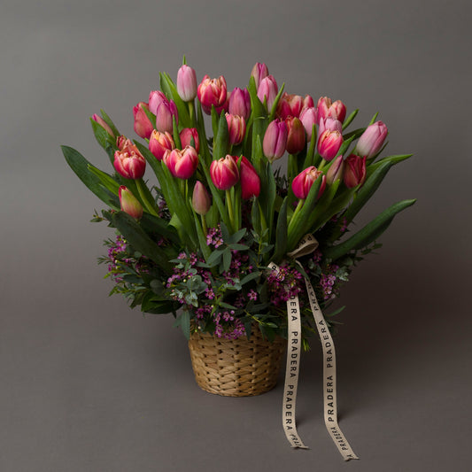 CANASTA TULIPANES GRANDE